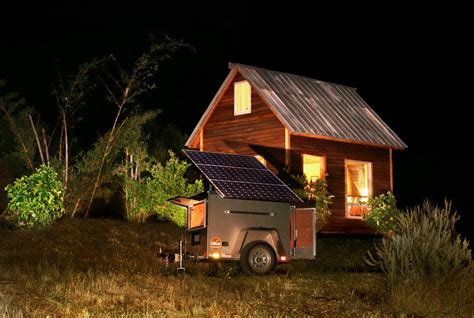 power off grid cabin